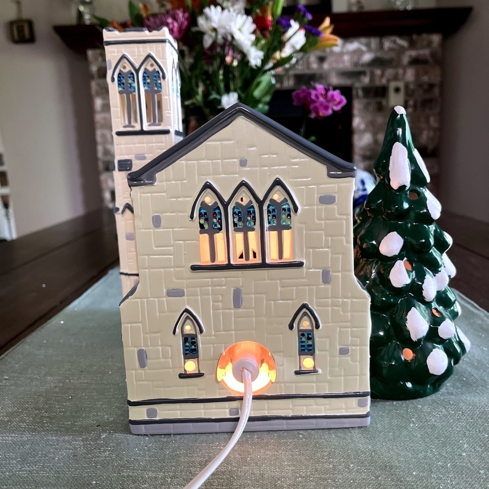 Department 56 Original Snow Village "CATHEDRAL" 1987 5019-9 - Picture 7 of 10